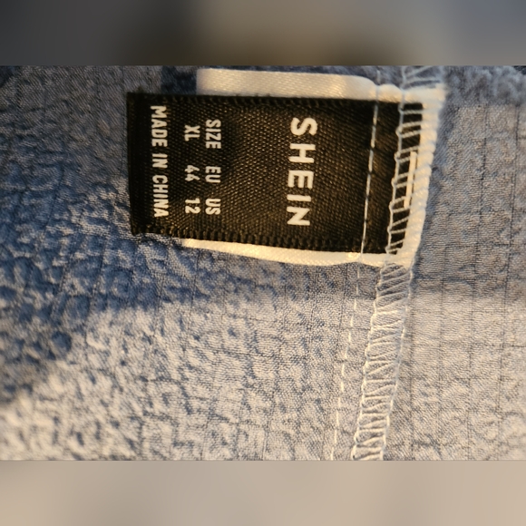 Frill Trim Drawstring Solid Dress - Picture 5 of 5